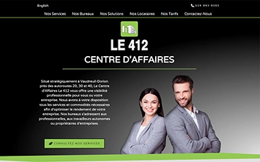 Site Le 412 Centre d'affaires